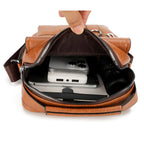 Bolsa Masculina Transversal Marrom