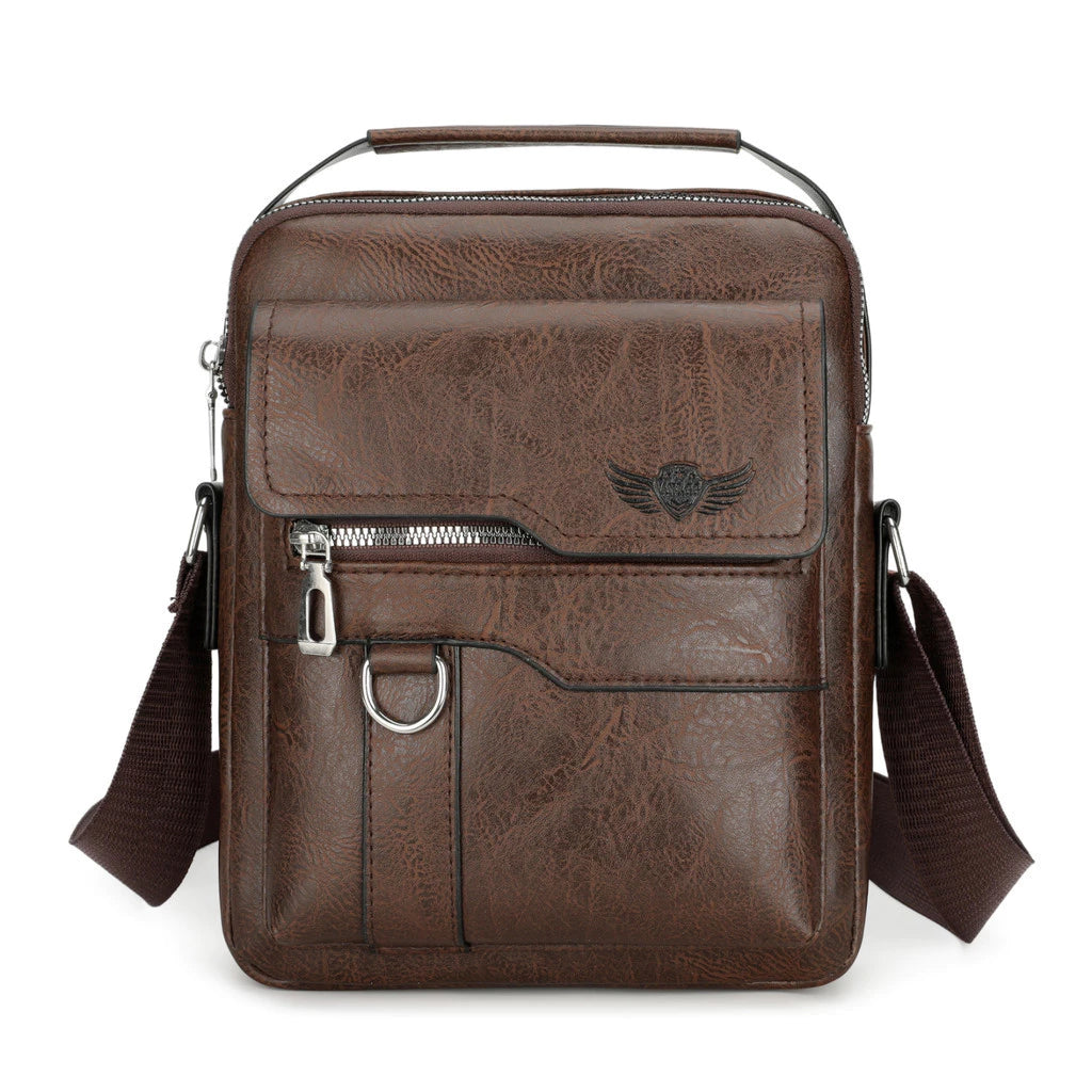 Bolsa Masculina Transversal Marrom