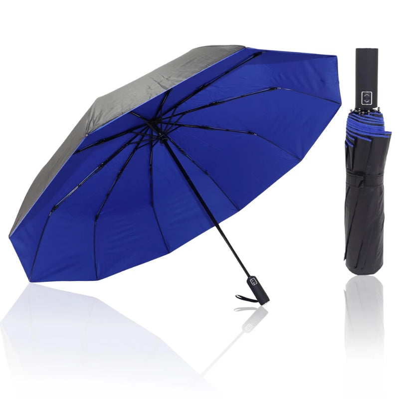 Guarda Chuva Compacto Abre e Fecha automatico 137cm