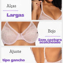 Sutiã de Renda com Cobertura Total Minimizer