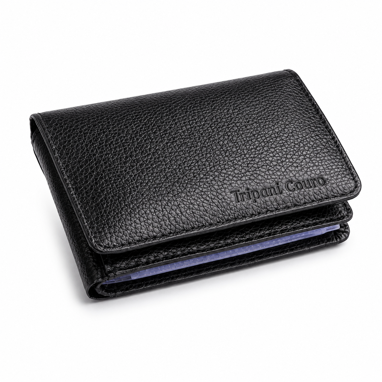 Carteira Masculina Couro Legitimo Premium com Caixa de Presente