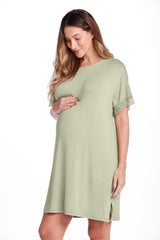 Camisola Manga Maternity Comfy Cidreira