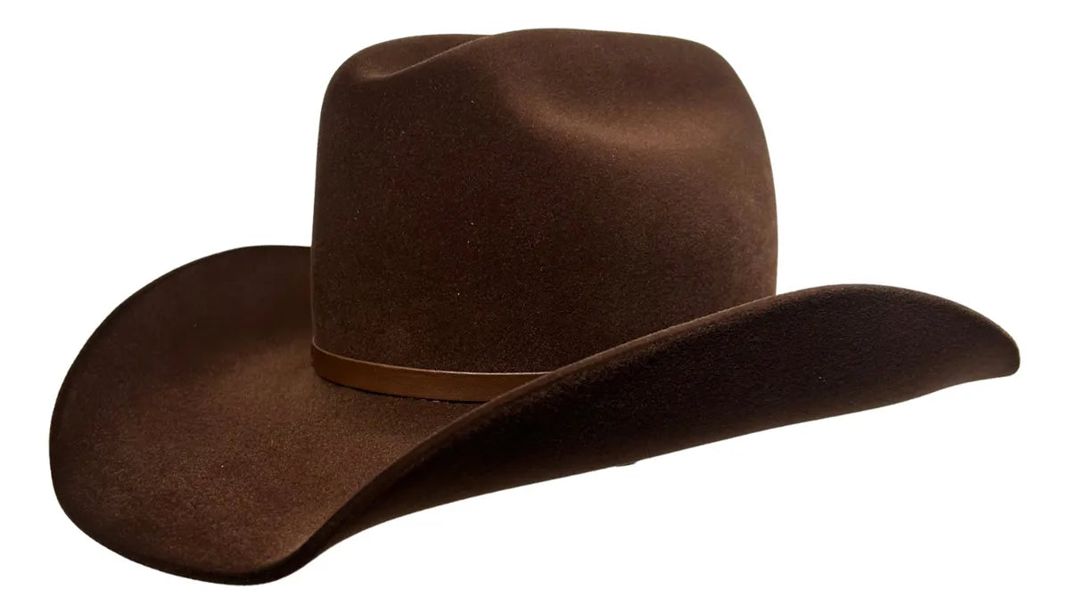 Chapéu Country Americano Cowboy Marrom