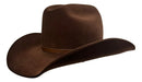 Chapéu Country Americano Cowboy Marrom