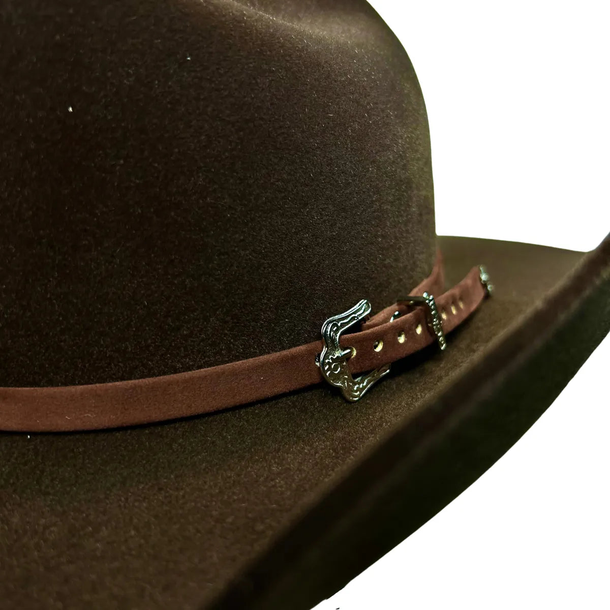 Chapéu Country Americano Cowboy Marrom