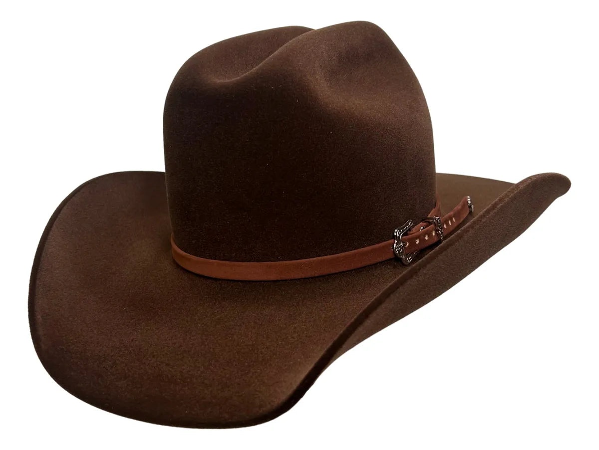 Chapéu Country Americano Cowboy Marrom