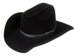 Chapéu Country Americano Cowboy Preto