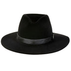 Chapéu Fedora de Feltro Aba Dura 7,5cm