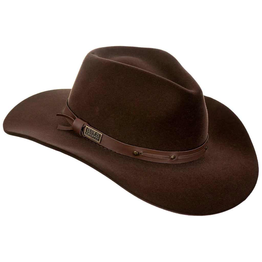 Chapéu Estilo Sertanejo Aba 9cm