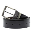 Cinto Masculino de Couro Dupla Face Kit com 2