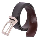 Cinto Masculino de Couro Dupla Face Kit com 2