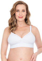 Sutiã Amamentação Com Bojo Suave Branco