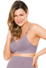 Sutiã Amamentação Sem Bojo Lilac
