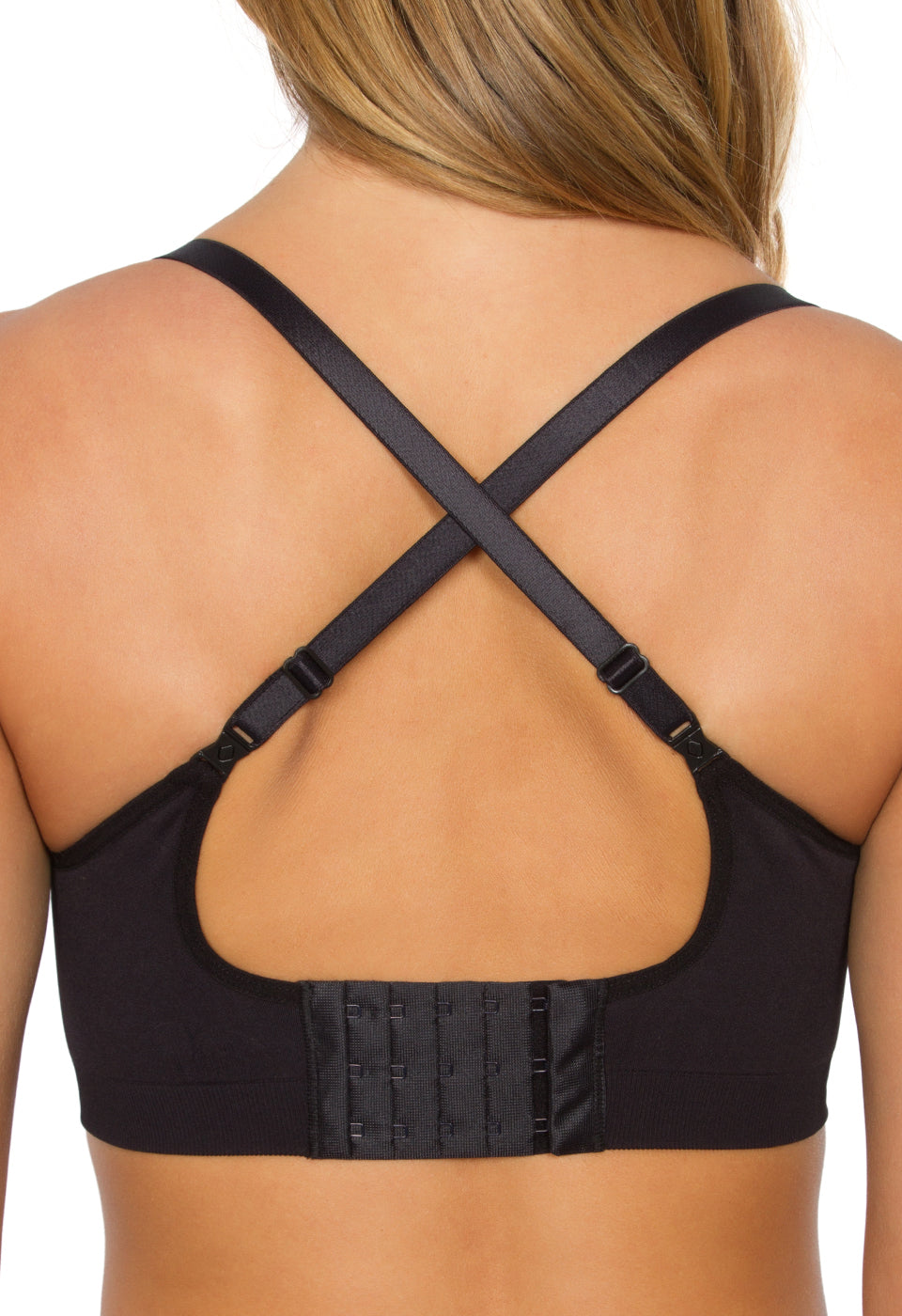 Sutiã Modelador Sustentação Sem Bojo Tecido Duplo Alças Removíveis Valoriza Os Seios Preto