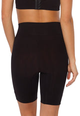 Bermuda Modeladora Cintura Alta Emana Ameniza Celulite Preto