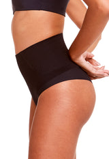 Calcinha Modeladora Cintura Alta Fio Dental Invisível Afina Cintura Rio Negro