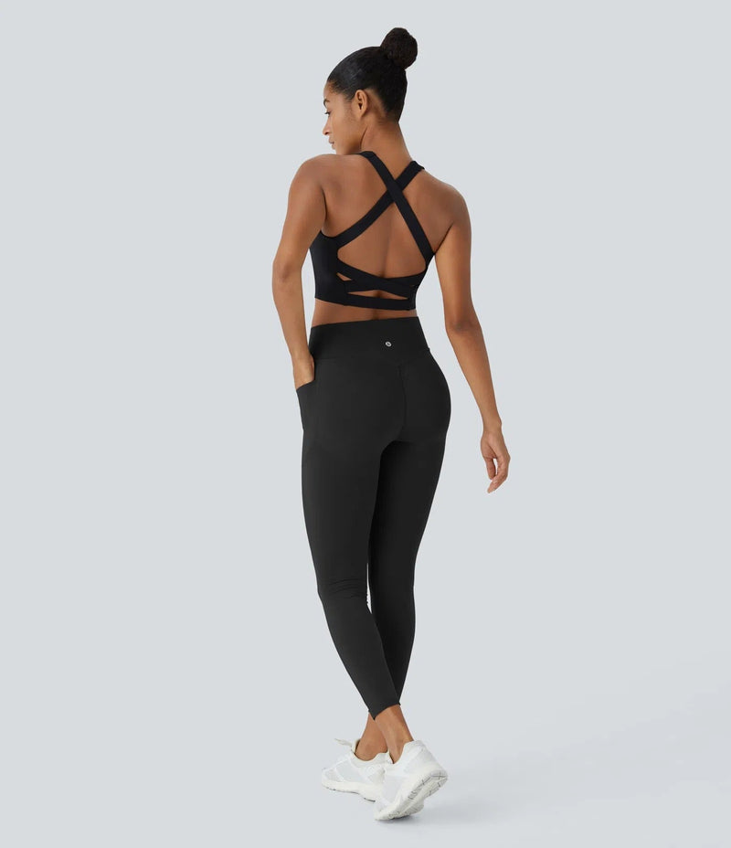 Legging Modeladora de cintura alta com controle abdominal Sport Fit