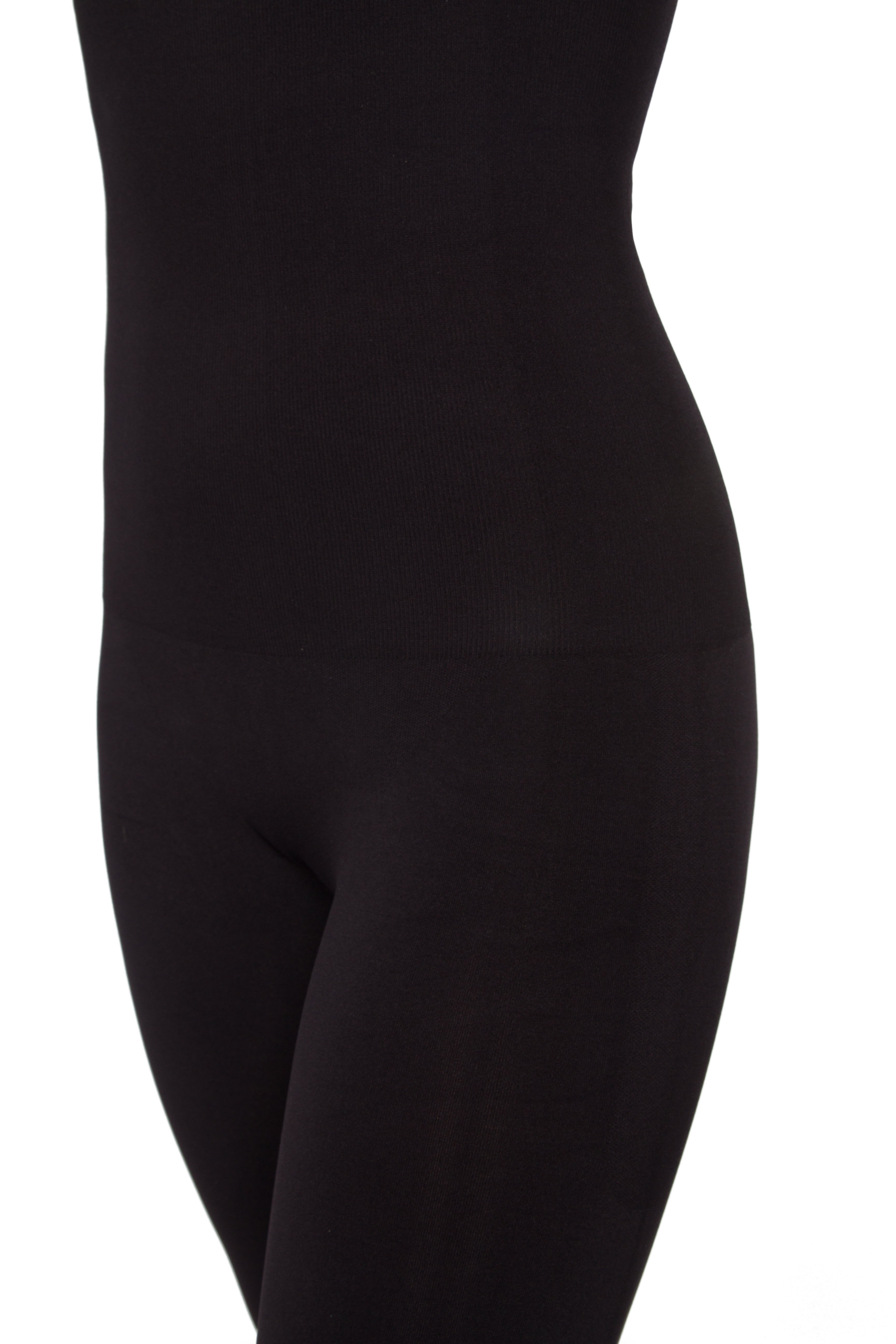 Legging Modeladora Cintura Alta Tecido Duplo Emana Ameniza Celulite Preto