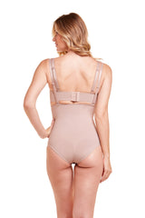 Calcinha Modeladora Cintura Alta Com Alças Removíveis Maternidade Pós Parto Base