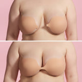 Sutiã Invisível com efeito silicone e Decote