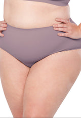 Calcinha Modeladora Cintura Alta Afina Cintura Lilac