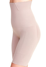 Bermuda Modeladora Abdominal Com Barbatana Afina Cintura Blush