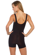 Body Modelador Macaquinho Emana Ameniza Celulite Preto