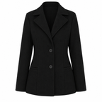 Blazer lã batida preto ghost