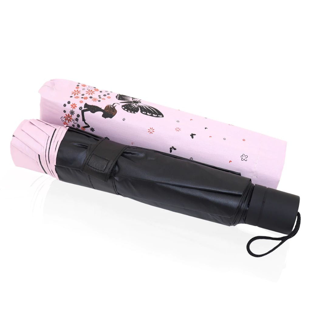 Guarda-Chuva Sombrinha Grande Anti-Vento Butterfly 121 cm