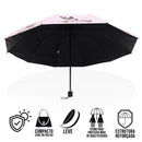 Guarda-Chuva Sombrinha Grande Anti-Vento Butterfly 143cm