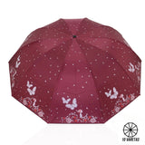 Guarda-Chuva Sombrinha Grande Anti-Vento Butterfly 143cm