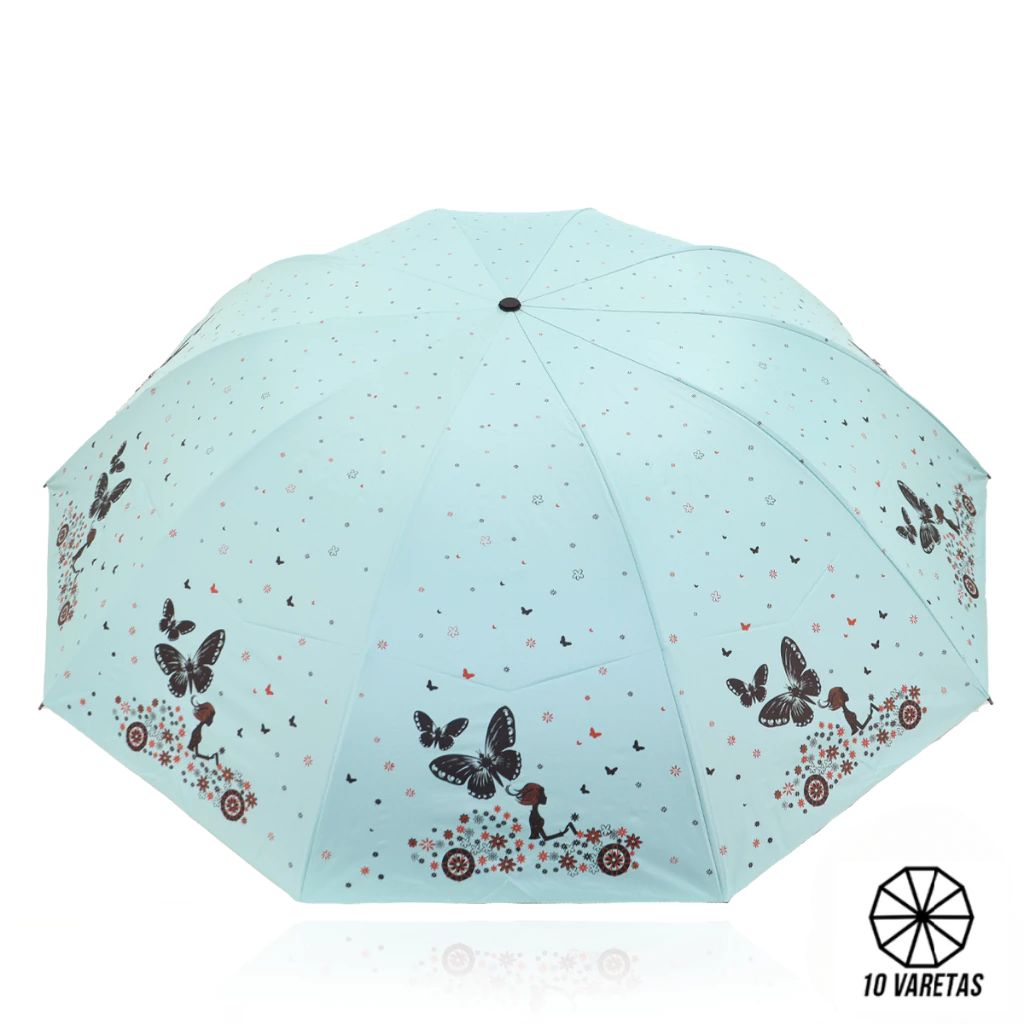Guarda-Chuva Sombrinha Grande Anti-Vento Butterfly 121 cm