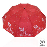 Guarda-Chuva Sombrinha Grande Anti-Vento Butterfly 143cm