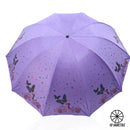 Guarda-Chuva Sombrinha Grande Anti-Vento Butterfly 143cm