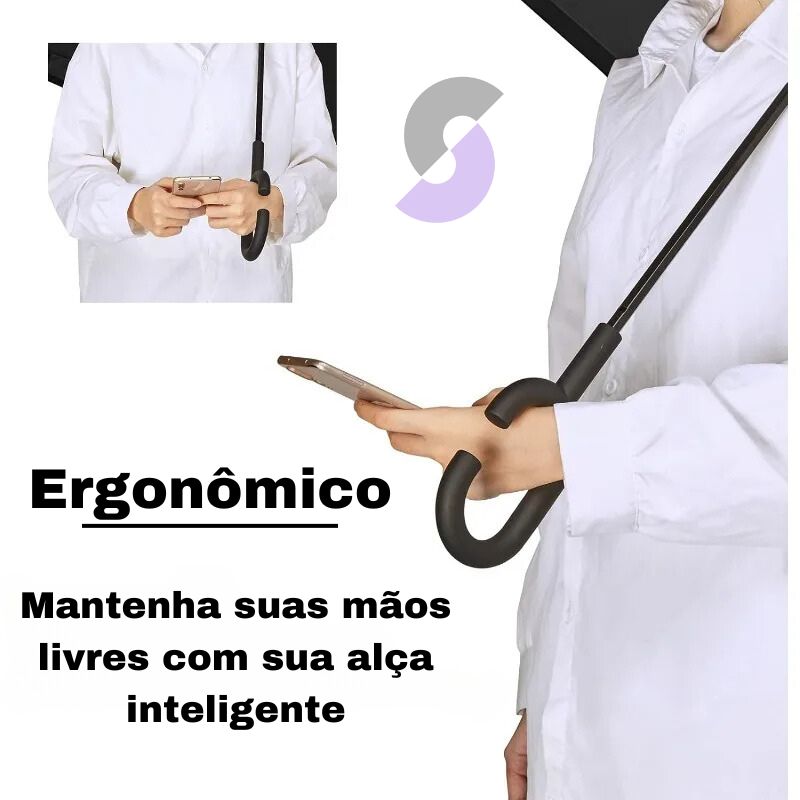 Guarda Chuva Reverso Super Reforçado Nimbus 120cm