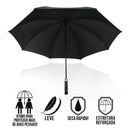 Guarda Chuva Grande 134cm Automático 8 Hastes Fibra de Vidro