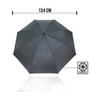 Guarda Chuva Grande 134cm Automático 8 Hastes Fibra de Vidro